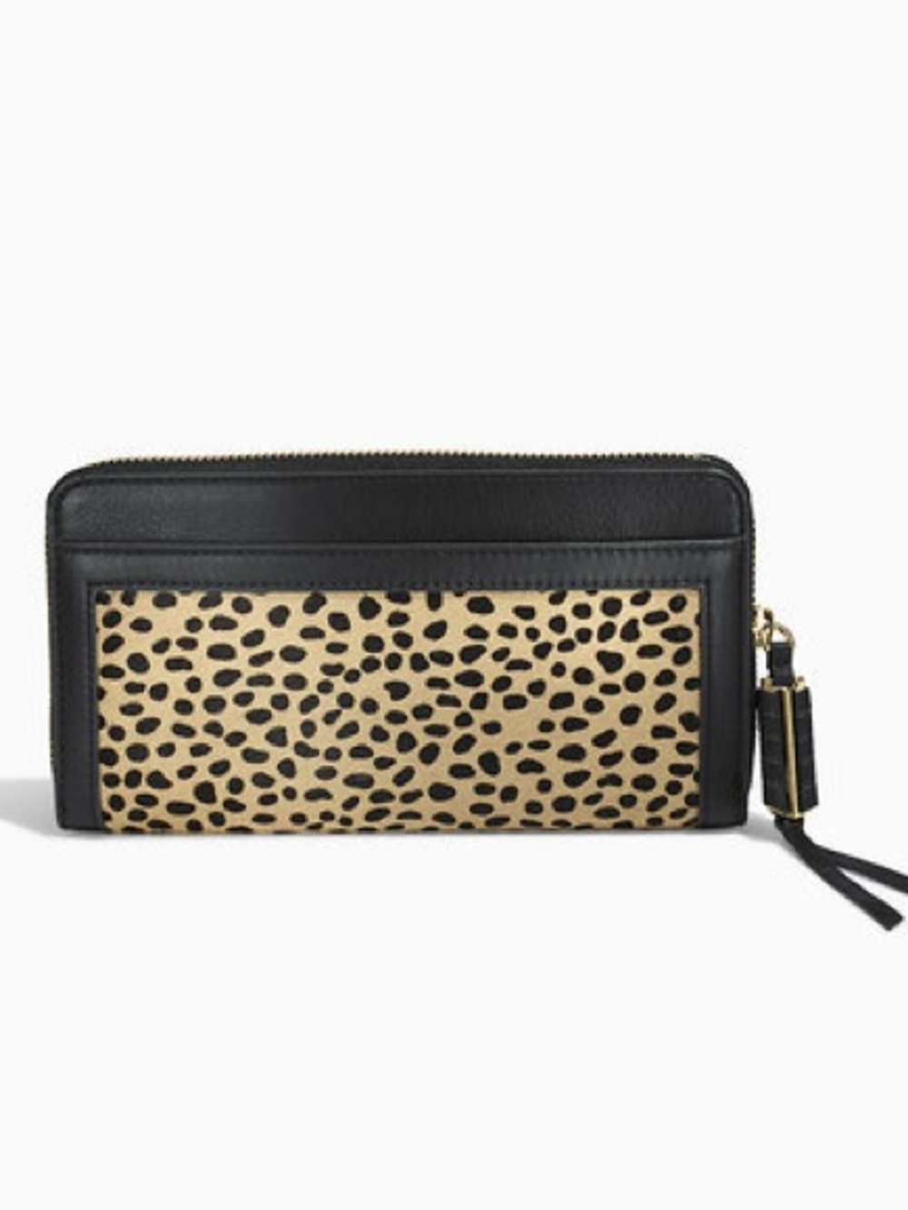 Stella & Dot Covet Mercer Wallet with Animal Print